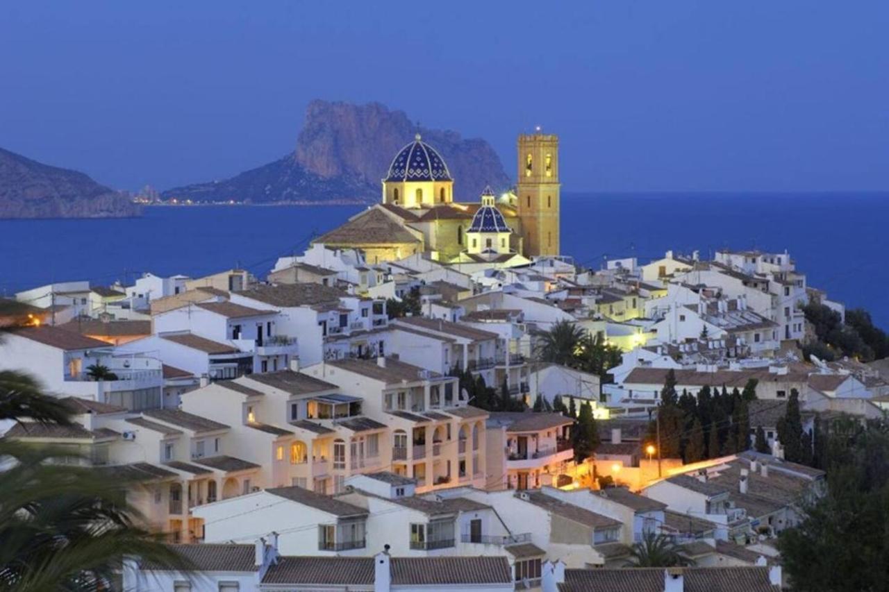 Bungalow Altea Junto Al Casco Antiguo, Piscina Y Barbacoa Ngoại thất bức ảnh