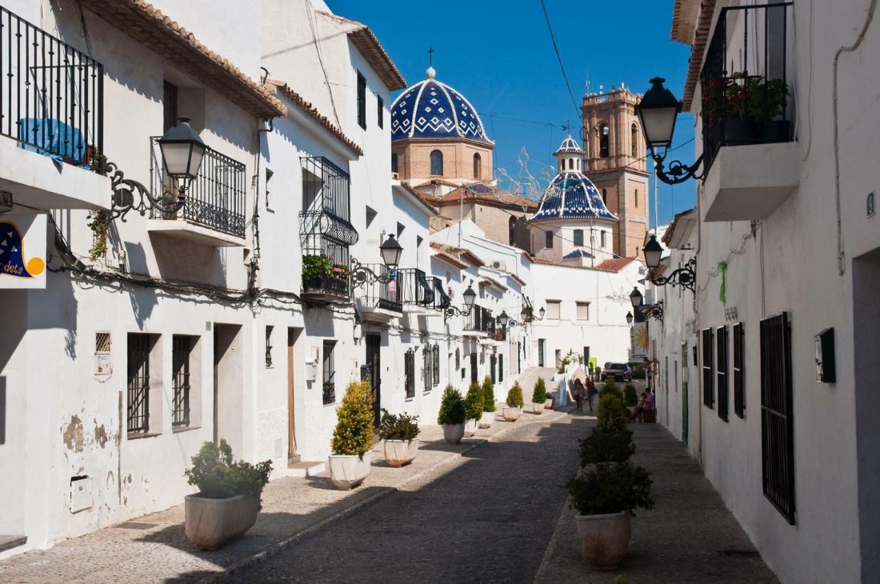 Bungalow Altea Junto Al Casco Antiguo, Piscina Y Barbacoa Ngoại thất bức ảnh
